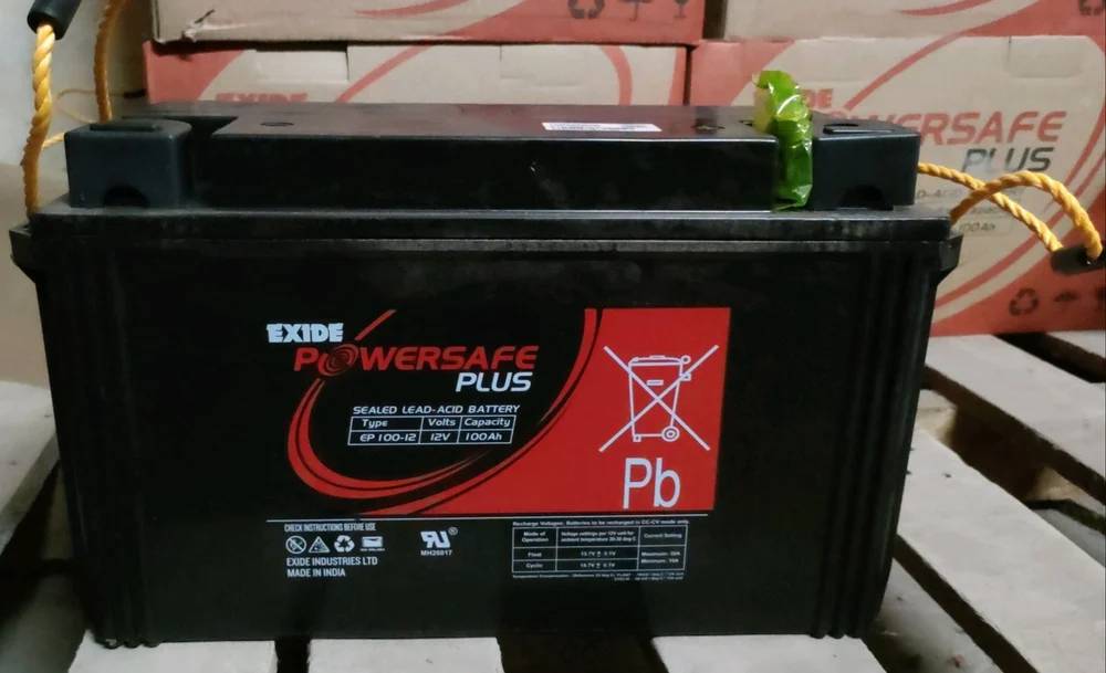 Exide 100 Ah SMF Battery