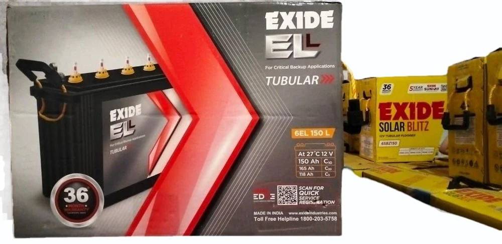 Exide Tubular Batteries